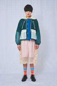 !Pre order!  Reversible see-through Jacket 2colors