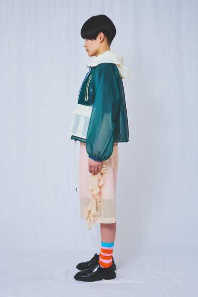 !Pre order!  Reversible see-through Jacket 2colors