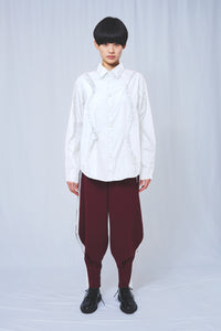 !Pre order!  Wavy Frill Shirt 3colors