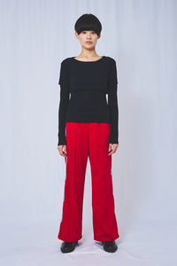 !Pre order!  Layered jersey top 2colors
