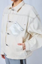 画像をギャラリービューアに読み込む, !Pre order!  PVC pocket Denim Jacket 2colors
