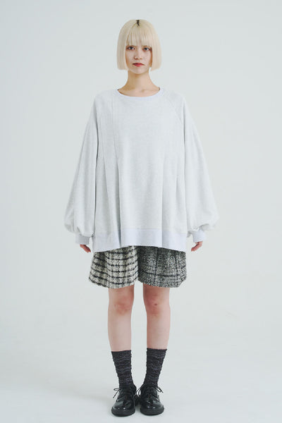!Pre-Order!Tucked Sweatshirt Light Gray