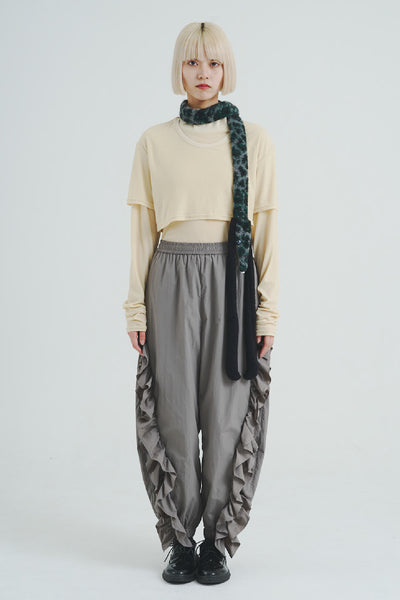 !Pre-Order!Boa Dog Scarf Green Leopard