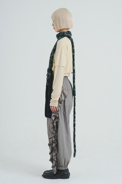 !Pre-Order!Boa Dog Scarf Green Leopard