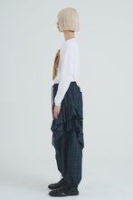 画像をギャラリービューアに読み込む, Perforated Check Pants  Navy Check
