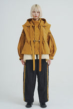 画像をギャラリービューアに読み込む, 4WAY Pin tuck Nylon Short Mountain Camel　With Liner
