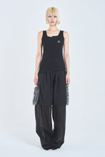 画像をギャラリービューアに読み込む, ! Pre-Order !　  Wave Tank Top  Black
