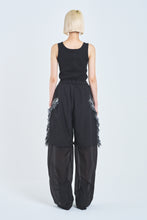画像をギャラリービューアに読み込む, ! Pre-Order !Fringe 2Way Pants  Black
