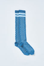 画像をギャラリービューアに読み込む, ! Pre-Order !  Striped Knee-High Socks Blue
