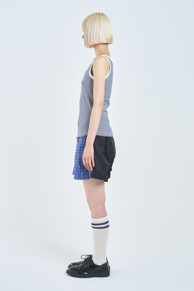 ! Pre-Order !　  Wave Tank Top  Blue × Beige