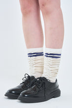 画像をギャラリービューアに読み込む, ! Pre-Order !  Striped Knee-High Socks  White
