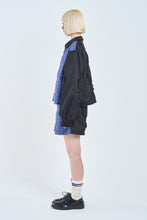 画像をギャラリービューアに読み込む, ! Pre-Order !　Paneled Frill Flight Jacket  Gingham Check
