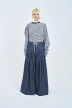 画像をギャラリービューアに読み込む, ! Pre-Order ! Pin tuck Baggy Pants Indigo

