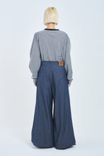 画像をギャラリービューアに読み込む, ! Pre-Order ! Pin tuck Baggy Pants Indigo
