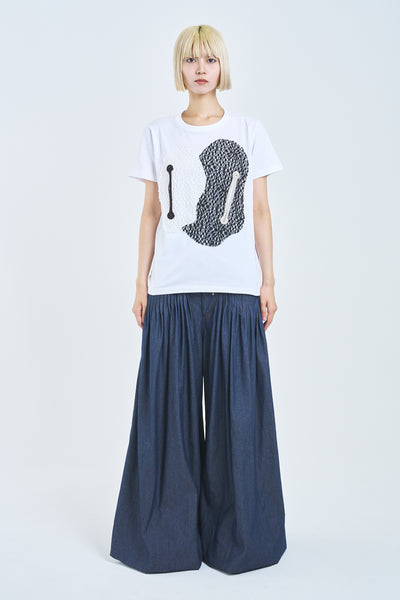 ! Pre-Order ! Patch-Pocket T-shirt　White