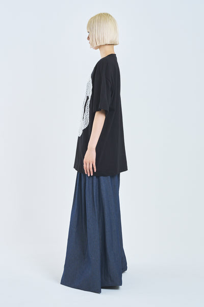 ! Pre-Order ! Patch-Pocket T-shirt　Black