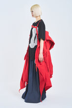 画像をギャラリービューアに読み込む, ! Pre-Order ! 2Way Pin tuck Nylon Sailor Mods Coat　Red
