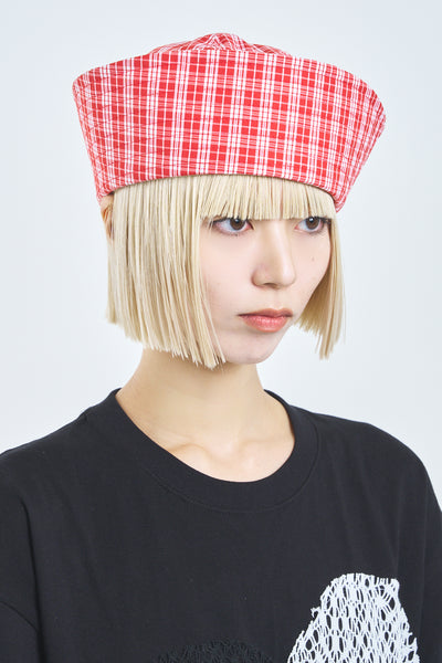 ! Pre-Order !  Check Marine Hat  Red Check