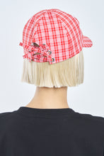 画像をギャラリービューアに読み込む, ! Pre-Order !  Check Cap　Red Check
