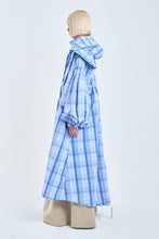 画像をギャラリービューアに読み込む, ! Pre-Order ! 2Way Pin tuck Nylon Sailor Mods Coat　Blue Check
