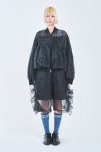 画像をギャラリービューアに読み込む, ! Pre-Order !  Reversible See-through  Pin tuck MA-01  Black Check
