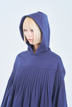 画像をギャラリービューアに読み込む, ! Pre-Order ! Pin tuck Hoodie　Navy
