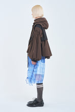 画像をギャラリービューアに読み込む, ! Pre-Order ! 4Way Pin tuck Nylon Mountain Jacket  Brown × Black
