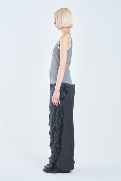 ! Pre-Order !　  Wave Tank Top  Blue × Black
