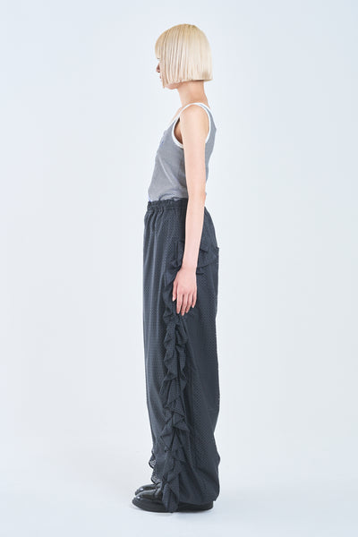 ! Pre-Order !Frill Pants  Black