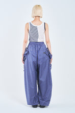 画像をギャラリービューアに読み込む, ! Pre-Order !Frill Pants  Blue Check
