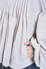 画像をギャラリービューアに読み込む, ! Pre-Order ! Pin tuck Hoodie　Lame
