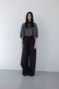 Forest Jacquard Tee Gray