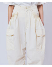 画像をギャラリービューアに読み込む, !Pre order!  Pin tuck cargo cropped pants 4colors

