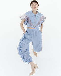 Nylon Curve pants 3Colors