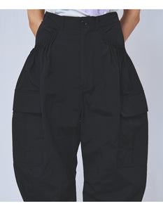 !Pre order!  Pin tuck cargo cropped pants 4colors