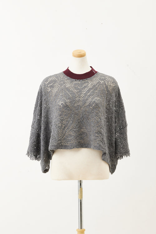 Forest Jacquard Tee Gray