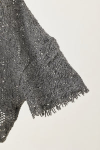 Forest Jacquard Tee Gray
