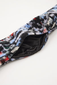 Blue Forest Animal bag Scarf Blue forest