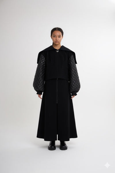 Sailor color coat　Black