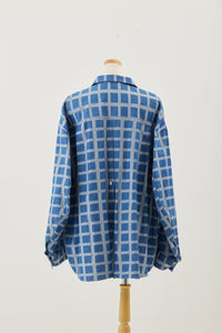 Square jacquard denim jacket Breach