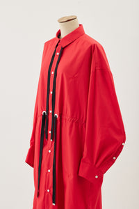 Long shirts coat Red