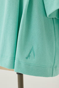 !Pre-Order! Tuck seed stitch tee Mint