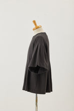 画像をギャラリービューアに読み込む, !Pre-Order! Tuck seed stitch tee Black
