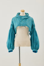画像をギャラリービューアに読み込む, !Pre-Order! Flower embroidered nylon anorak : Emerald
