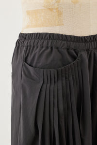 !Pre-Order! Tuck pants  Black