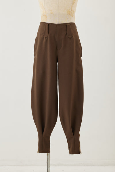 Pre order 完全受注  ：Bontan Line Pants Brown