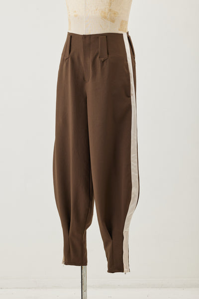 Pre order 完全受注  ：Bontan Line Pants Brown