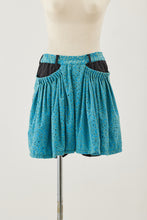 画像をギャラリービューアに読み込む, !Pre-Order! Flower embroidered tuck short pants:Emerald
