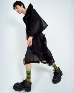 !Pre order!  Reversible see-through Jacket 2colors