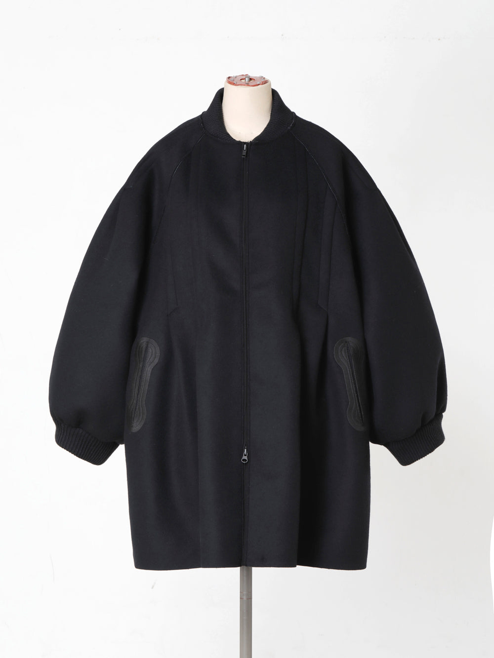 Wool MA-01 Coat BLACK